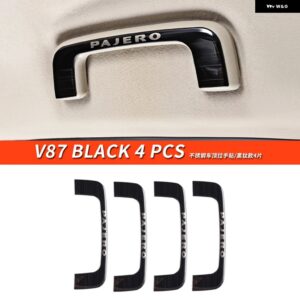 三菱 パジェロ アクセサリーV87V93V95V97V98ルーフハンドルカバー パジェロ IOフルピニン モンテロ カスタム デコレーション - V87 Gold 4 PCS2