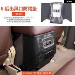 三菱 パジェロ アクセサリーV73V75V77 ステアリングホイール カバー パジェロ IOフルピニン モンテロ カスタム デコレーション - G-NoteColor