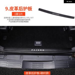 三菱 パジェロ アクセサリーV73V75V77 ステアリングホイール カバー パジェロ IOフルピニン モンテロ カスタム デコレーション - J-NoteColor