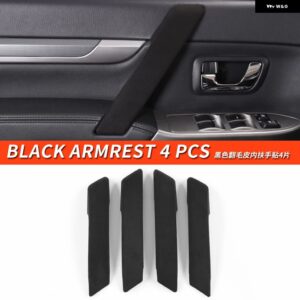 三菱 パジェロ アクセサリーV9395V97V98 ドアハンドル カバー パジェロ IOフルピニン モンテロ カスタム デコレーション - Black Armrest