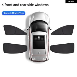 ポルシェ カイエン パナメーラ 718MACAN 日焼け止め 断熱 車窓用 サンシェード 傘 - 4 piece set