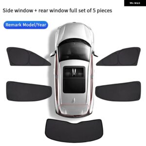 ポルシェ カイエン パナメーラ 718MACAN 日焼け止め 断熱 車窓用 サンシェード 傘 - 5 piece set
