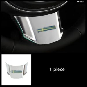 ボルボ XC60 S90 カー スタイリング ステアリングホイール フレーム 装飾 カバー トリム ABS 自動車内装 カスタム - 1　piece2