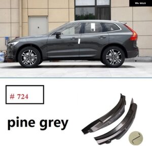 2025 ボルボ XC60 マッド フラップ ブルー 2018 2019 2020-2024 専用 リアドア リアホイールフェンダー カスタム カーアクセサリー マッドガード - pine　grey