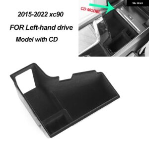 車用 アームレスト 収納 プレート ボックス コンテナ ホルダー トレイ ボルボ XC90 XC60 S90 V90 S60 V60 XC40 車アクセサリー - XC90 CD