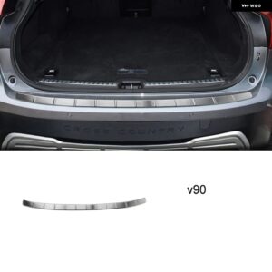 ボルボ トランク インナーガード アウター ガード S60 V60CC XC60 S90 V90CC XC90 リアガード 装飾 アクセサリー - v90　silver