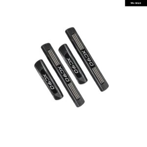 VOLVO XC90 2015 - 20 22 23 24 25 車ドアシルドアシル傷防止ウェルカムフットペダルガードプレート トリム - 4pcs