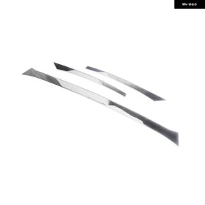 車 ステッカー ボルボ XC60 フロント バンパー トリム 2018 - 21 フロントリップ フロントショベル カーアクセサリー - 3PCS
