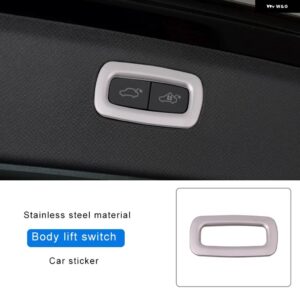 車用 ステッカー ボルボ XC90 2015 - 19 2021 車内 装飾 ステンレス /ABS カー スタイリング カーアクセサリー - stainless　steel　c