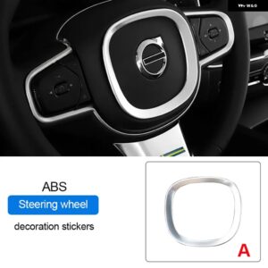 車用 ステッカー ABS VOLVO XC60 アクセサリー 2018 - 22 車用デコレーション ステッカー インテリア モールディング - a