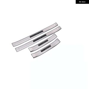 ボルボ XC60 S60 V60 V60CC 改良型ドアシルバー ウェルカムペダル フットペダル ステンレス 製 装飾 アクセサリー - XC60　external