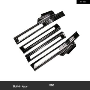 ボルボ XC60 S60 V60 V60CC 改良型ドアシルバー ウェルカムペダル フットペダル ステンレス 製 装飾 アクセサリー - S906