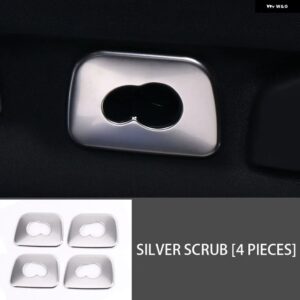 車 ステッカー ボルボ XC60 2018-2023 内装 カスタム XC60 後列ルーフフック穴 装飾 - 4pcs