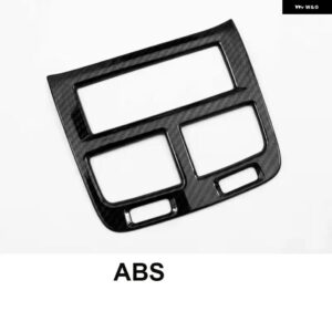 ボルボ XC60 リア エアコン エア アウトレット 装飾 フレーム カーボングレイン リアナビゲーション 装飾 スパンコール フレーム 18-23 - 1pcs