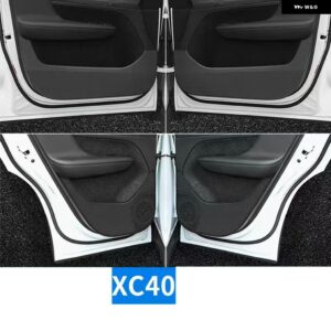 車用 ステッカー ボルボ S60 V60 XC90 S90 V90 XC40 XC60 ドアアンチキック パッド 内装 4ドア アクセサリー 車用 ステッカー - xc40