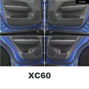 車用 ステッカー ボルボ S60 V60 XC90 S90 V90 XC40 XC60 ドアアンチキック パッド 内装 4ドア アクセサリー 車用 ステッカー - xc60　2018-2025