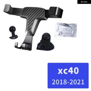 カーアクセサリー ボルボ S60 V60 XC90 S90 V90 XC40 携帯電話 ホルダー エア アウトレット カーナビゲーション 携帯電話 ホルダー 左ドライブ - XC40