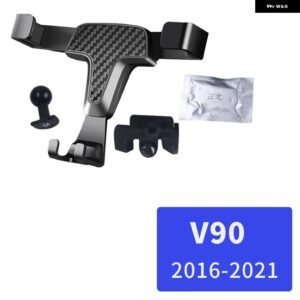 カーアクセサリー ボルボ S60 V60 XC90 S90 V90 XC40 携帯電話 ホルダー エア アウトレット カーナビゲーション 携帯電話 ホルダー 左ドライブ - V90