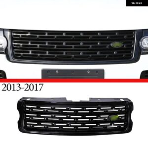 グロスブラック ABS カー スタイリング テール トランク ドアデコレーションストリップ トリム モールディングキット ランドローバー レンジローバー ヴォー - Style 4