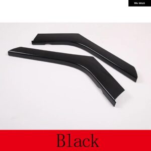 ランドローバー レンジローバー イヴォーク 2012-2018 カーボン/ブラックウッドグレイン センター コンソール デコレーションストリップ トリム - Piano Black