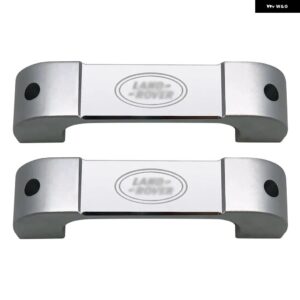 ランドローバー ディフェンダー 110 130 ランドローバー 90 車内 アルミ 合金 ブラック ドアハンドル トリム アクセサリー - 2pcs chrome