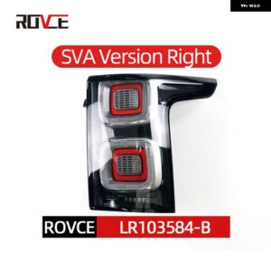 テールライト リア ブレーキライト レンジローバー ヴォーグ L405 2013-2022 LEDテールランプ EU/US/SVA/ブラック バージョン LR122375 LR122372 - SVA right