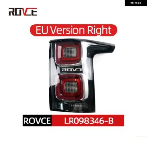 テールライト リア ブレーキライト レンジローバー ヴォーグ L405 2013-2022 LEDテールランプ EU/US/SVA/ブラック バージョン LR122375 LR122372 - EU right