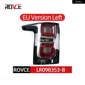 テールライト リア ブレーキライト レンジローバー ヴォーグ L405 2013-2022 LEDテールランプ EU/US/SVA/ブラック バージョン LR122375 LR122372 - EU left