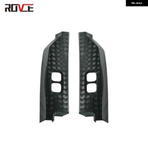 リアライト プロテクター ボード スクラッチガード ランドローバー ディフェンダー 90 110 2020-2023 車用アクセサリー 2個 - 110 carbon fiber