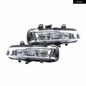 フロント フォグランプ ランドローバー レンジローバー イヴォーク 2011 - 16 LED ヘッドライト フォグランプ - Clear Left and Right