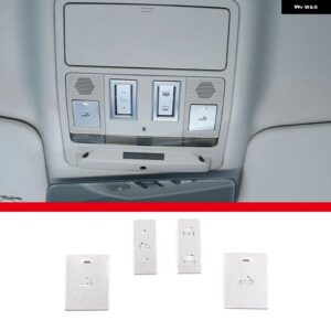 車用 エアコン スイッチ サンルーフスイッチ リア エアコン ボタン ステッカー ランドローバー ディフェンダー 90 110 カーアクセサリー - Style D