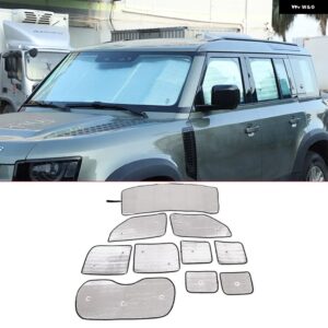 ランドローバー ディフェンダー 110 130 2004-2024 フロントガラス フルウィンドウガラス サンプロテクション パラソル カーアクセサリー - For 110 2020-2024