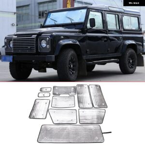 ランドローバー ディフェンダー 110 130 2004-2024 フロントガラス フルウィンドウガラス サンプロテクション パラソル カーアクセサリー - For 2004-2018