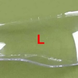 アウディ A1 2011-14 フロント ヘッドライト カバー クリアヘッドランプシェル交換ランプシェードプレキシガラス - 1PCS left side