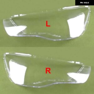 アウディ A1 2011-14 フロント ヘッドライト カバー クリアヘッドランプシェル交換ランプシェードプレキシガラス - 2PCS Left and Right