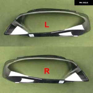 アウディ A4 A4L B8 40148 ヘッドライト ランプシェードスペシャルなクリアランプシェードシェルヘッドランプカバー プレキシガラス - 2PCS Left and Right