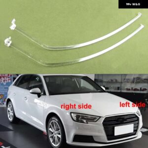 アウディ A3 2017-20 低構成 DRL デイタイムランニングライト チューブ ランプバー ヘッドライト ライトガイドプレート - 1PCS left side