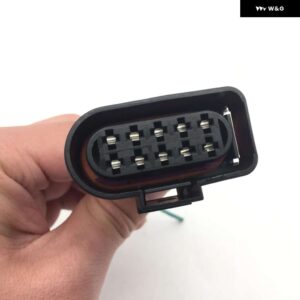 アウディ A6 A4 A3 Q3 ハロゲン ヘッドライト プラグ リアランププラグ 配線ハーネス 10 ピン - 1pcs