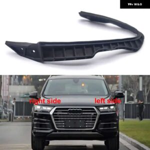 アウディ Q7 2016-19 カー ヘッドライト ゴムシールストリップ防水トリムヘッドランプ装飾シールストリップ - 1PCS left side