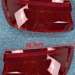 アウディ A4 A4L 2017 2018 2019 カーリアアウターテールランプカバー ブレーキライトシェル交換ランプシェード - 2PCS Left and Right