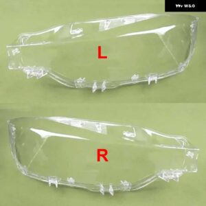BMW 3シリーズ 2016 2017 2018 320 328 316 335 LED カーヘッドランプシェルクリア ヘッドライト カバー ランプシェードレンズ - 2PCS Left and Right