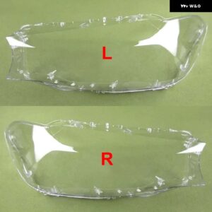 BMW 5シリーズ G30 G38 520 523 525 528 530 2017-2020 ヘッドライト シェルクリアカバー ランプシェードヘッドランプハウジングプレキシガラス - 2PCS Left and Right