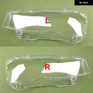 BMW X3 F25 X4 F26 2014-16 ヘッドライト カバー クリア LAMPSHDADE ヘッドランプシェルプレキシガラス交換レンズ - 2PCS Left and Right