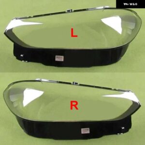 BMW X3 G08 2021-23 フロント ヘッドライト シェルクリアヘッドランプカバー ランプシェードプレキシガラス交換 LAMPSHDADE - 2PCS Left and Right