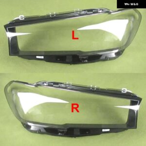 BMW 2020 2021 2022 5シリーズ G30 G38 フロント ヘッドライト シェルクリアカバー ヘッドランププレキシガラス交換ランプシェード - 2PCS Left and Right
