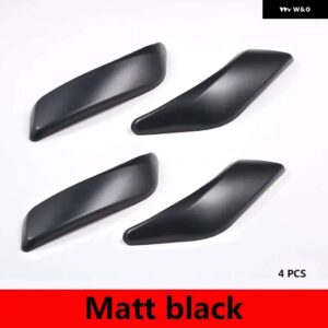BMW 1 2シリーズ F20 F21 F22 F23 2012-2018 ABS カーボン車インナードアアーム レスト ハンドルトリムカバー インテリアカー - 4piece set5