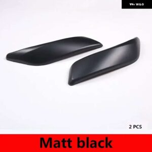 BMW 1 2シリーズ F20 F21 F22 F23 2012-2018 ABS カーボン車インナードアアーム レスト ハンドルトリムカバー インテリアカー - 2piece set