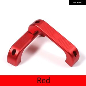ランドローバー ディフェンダー 90 110 130 2014-2018 合金ドアハンドルトリムインテリア - Red Style A