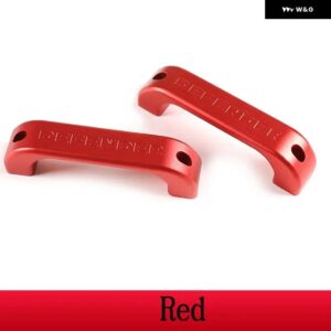 ランドローバー ディフェンダー 90 110 130 2014-2018 合金ドアハンドルトリムインテリア - Red Loog