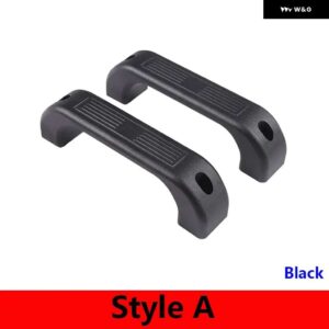 ランドローバー ディフェンダー 90 110 130 2014-2018 合金ドアハンドルトリムインテリア - Black Style A